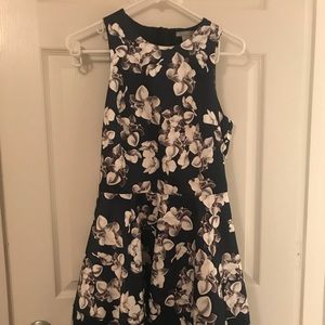 Structured floral H&M dress. Size 8.